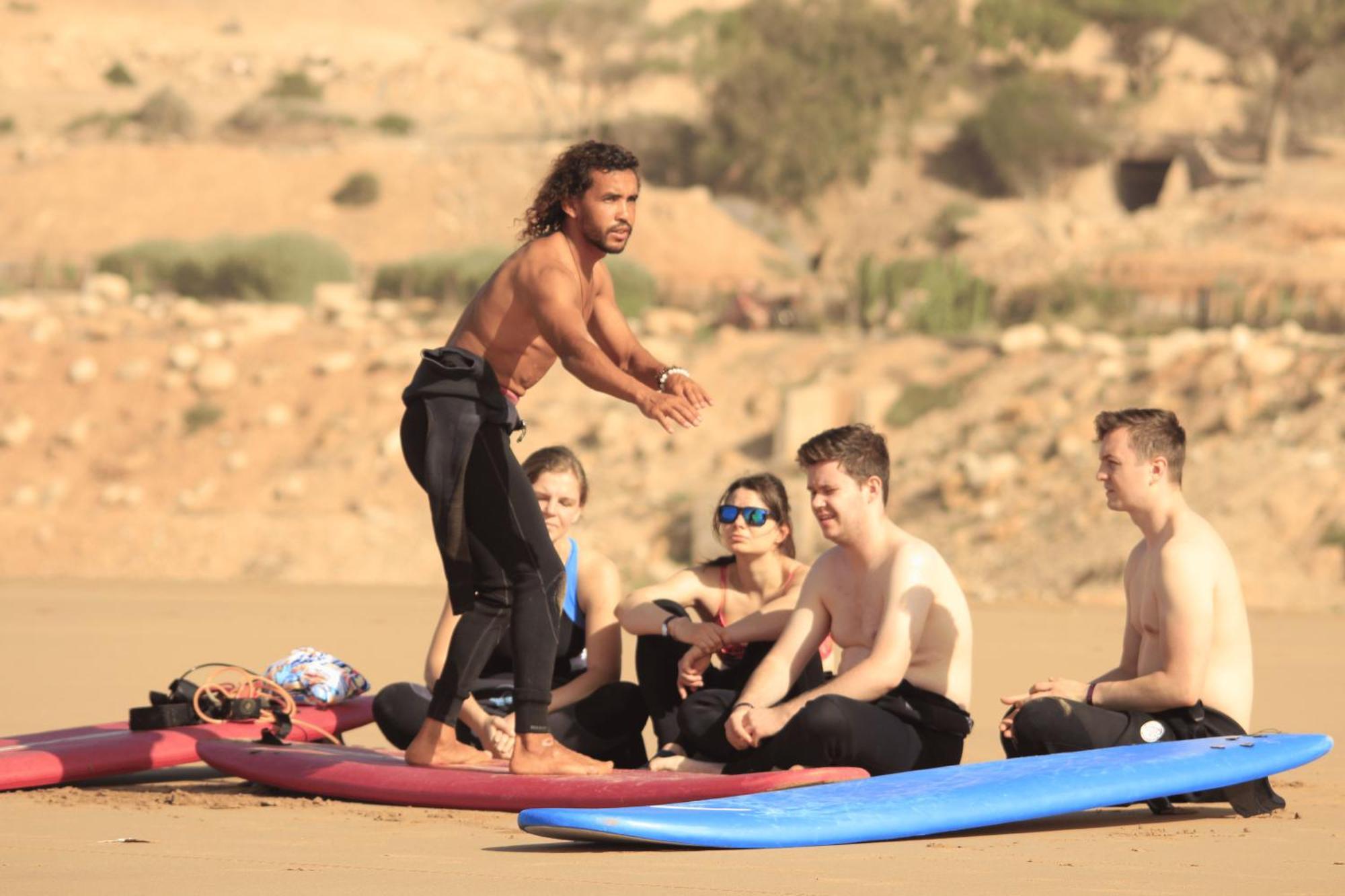Nizar Surf Morocco Hostel Taghazout Exterior foto